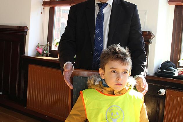 Przedszkolaki złożyły wielkanocne życzenia