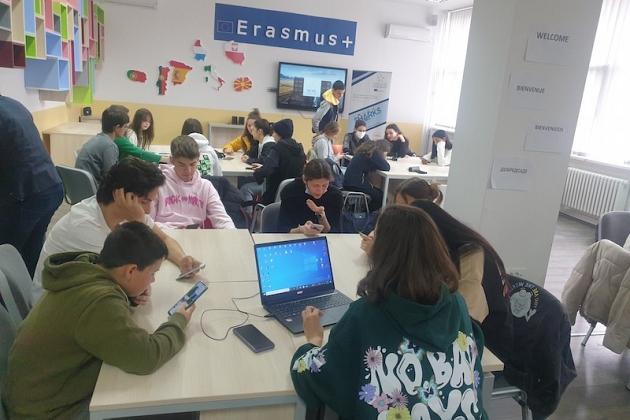 Uczniowie SP1 w ramach Erasmusa odwiedzili Macedonię Północną