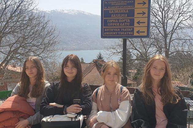 Uczniowie SP1 w ramach Erasmusa odwiedzili Macedonię Północną