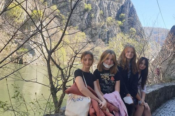 Uczniowie SP1 w ramach Erasmusa odwiedzili Macedonię Północną