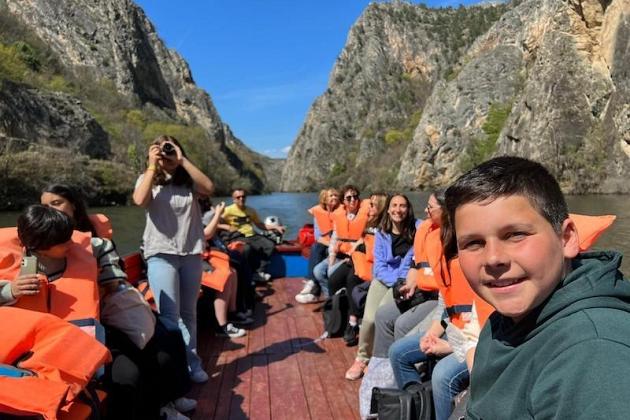 Uczniowie SP1 w ramach Erasmusa odwiedzili Macedonię Północną