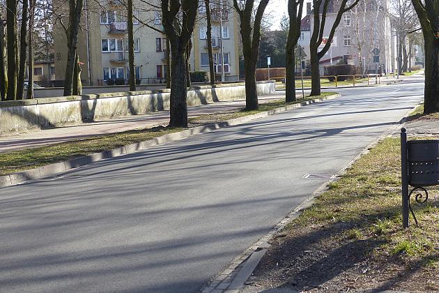 Nowy asfalt na ulicach