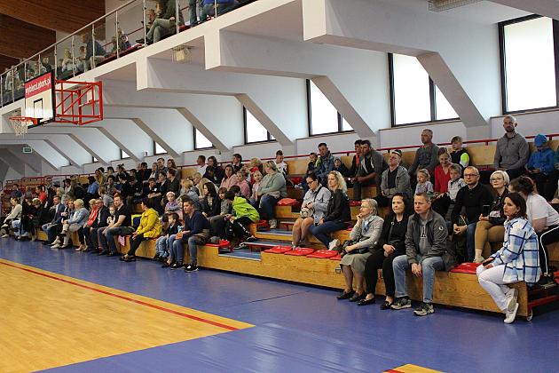 Pokazy gimnastyki artystycznej w Lęborku