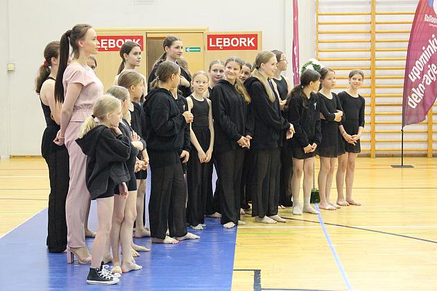 Pokazy gimnastyki artystycznej w Lęborku