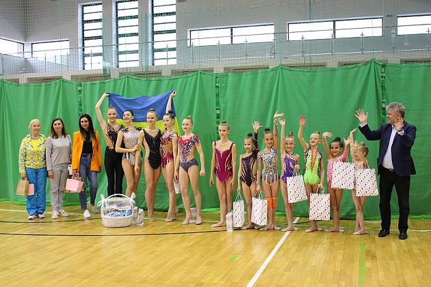 Pokazy gimnastyki artystycznej w Lęborku