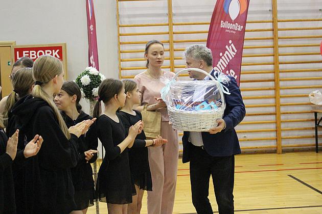 Pokazy gimnastyki artystycznej w Lęborku