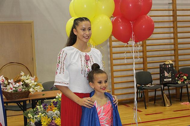 Pokazy gimnastyki artystycznej w Lęborku