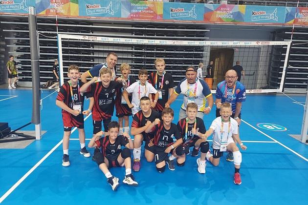 Sukces młodych siatkarzy z Lęborka w Arenie Gliwice