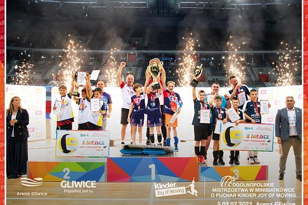 Sukces młodych siatkarzy z Lęborka w Arenie Gliwice