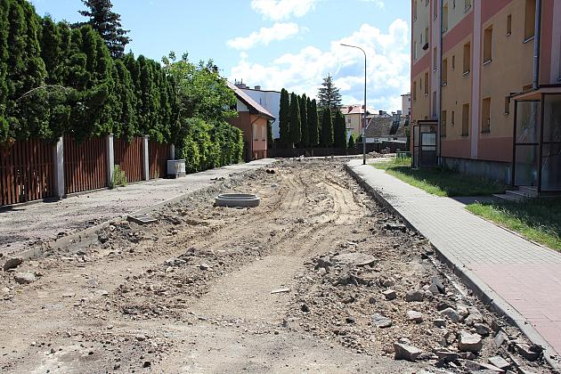 Drogowa inwestycja zmienia rewitalizowaną dzielnicę