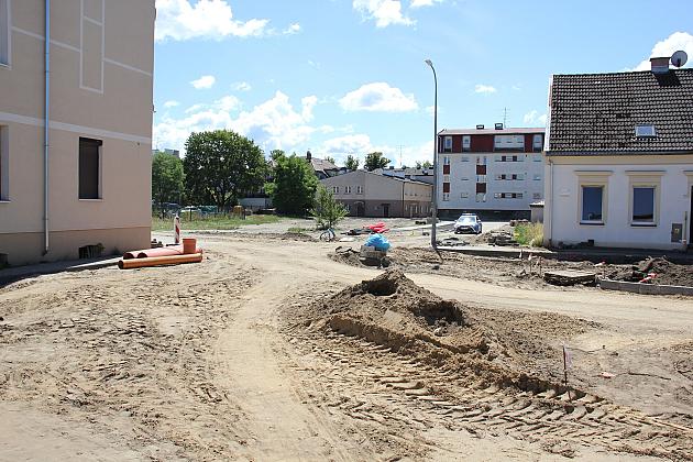 Drogowa inwestycja zmienia rewitalizowaną dzielnicę