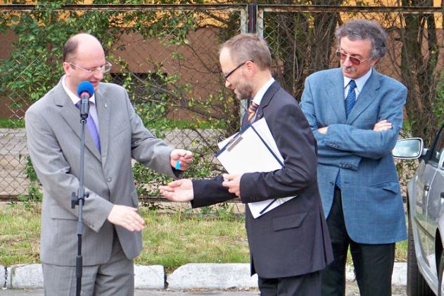 Nowy autobus na ulicach Lęborka