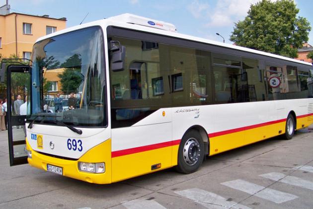 Nowy autobus na ulicach Lęborka