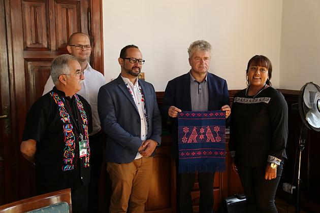 Przedstawiciele zespołu DANGO z Meksyku gościli w Ratuszu