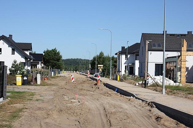 „Lębork Wschód” w budowie. Powstaje tam aż 10 dróg.