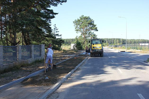 „Lębork Wschód” w budowie. Powstaje tam aż 10 dróg.
