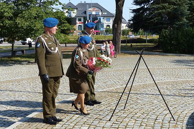Kwiaty w Święto Wojska Polskiego