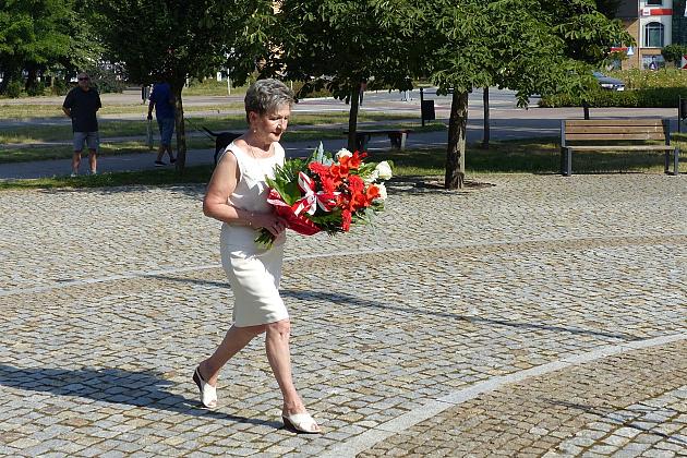 Kwiaty w Święto Wojska Polskiego