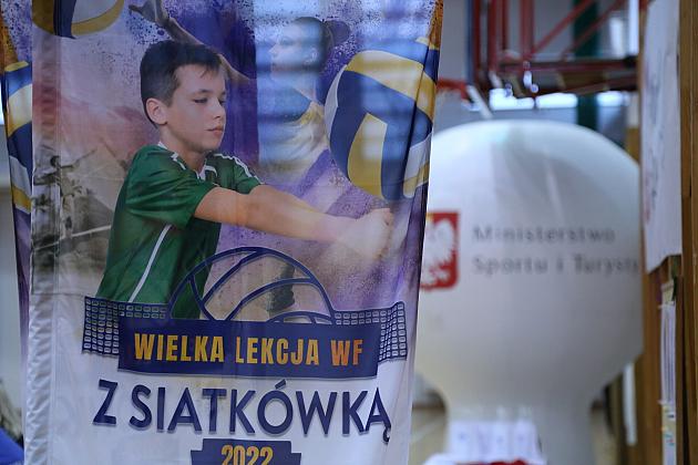 Wielka Lekcja WF z siatkówką