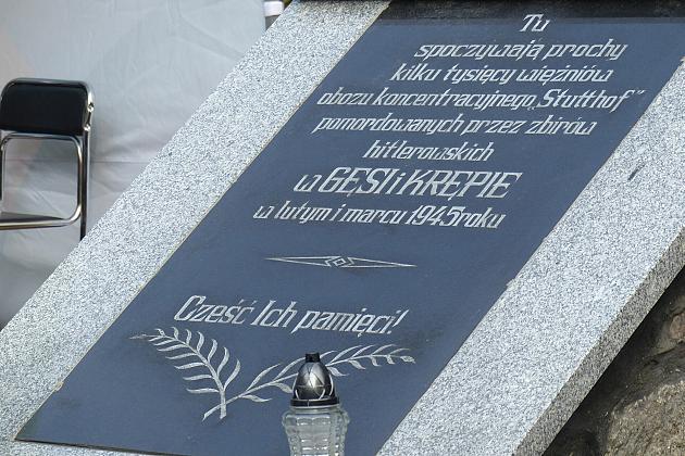 Pamięci pomordowanych więźniów KL Stutthof