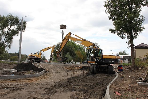 Budowa ulicy Pułaskiego. W tym tygodniu wyleją asfalt