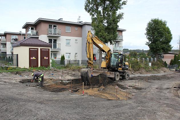 Budowa ulicy Pułaskiego. W tym tygodniu wyleją asfalt