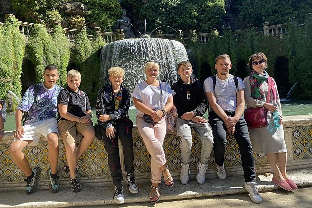 W ramach Erasmusa+ uczniowie SP1 pojechali do Rzymu