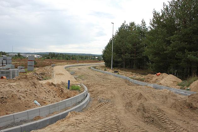 Budowa ulic na dzielnicy „Lębork Wschód”