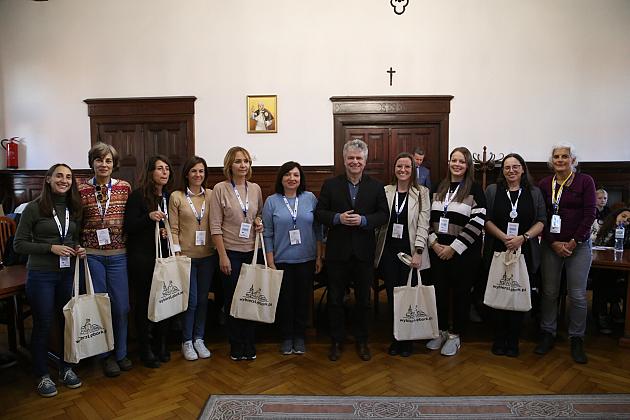 Młodzież z 5 krajów z wizytą w Lęborku