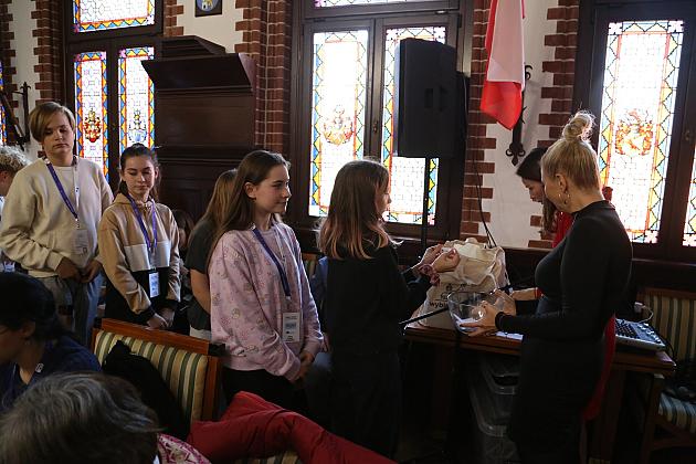 Młodzież z 5 krajów z wizytą w Lęborku