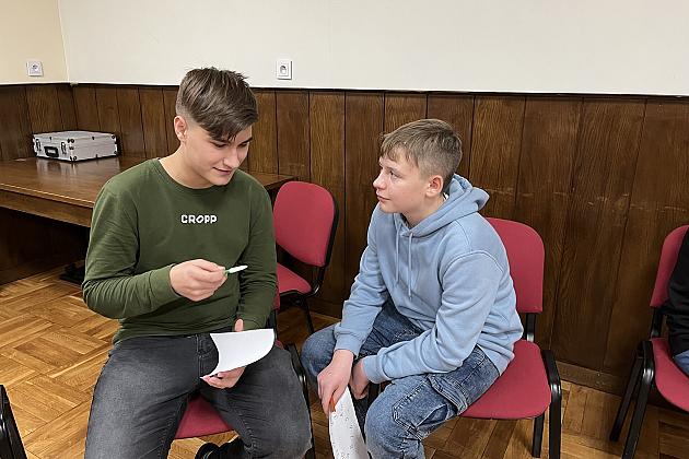 Kąpiel leśna czyli ciekawy projekt w SP nr 1