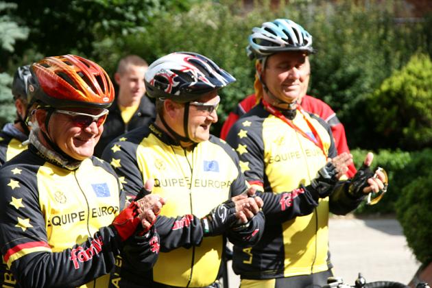 Rowerowa ekipa Europy w Lęborku