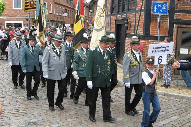 Lęborczanie na 800-leciu Lauenburga