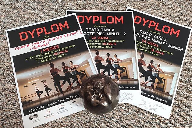 Teatr Tańca – „Jeszcze 5 Minut” wygrywa festiwal w Bełchatowie