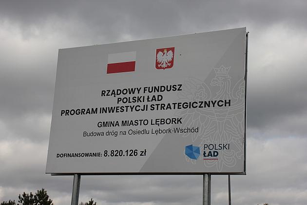 Na osiedlu „Lębork Wschód” powstają nowe ulice