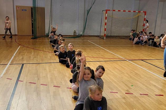 Przedszkolny piknik na sportowo w SP7