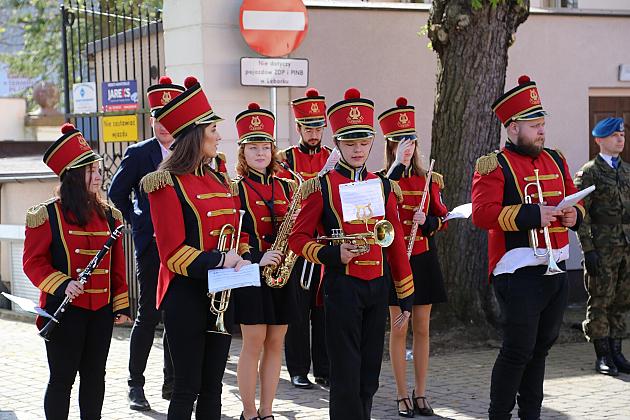 Dzień Flagi RP – uroczystość przed Starostwem Powiatowym