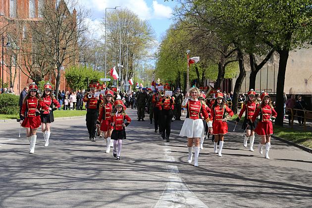 Lębork świętuję 232. rocznicę uchwalenia Konstytucji 3 Maja