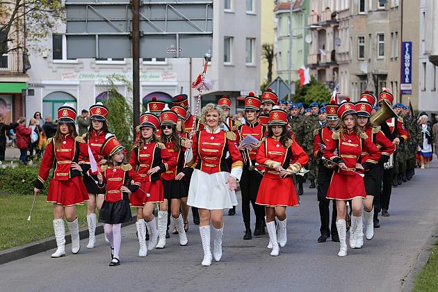 Lębork świętuję 232. rocznicę uchwalenia Konstytucji 3 Maja