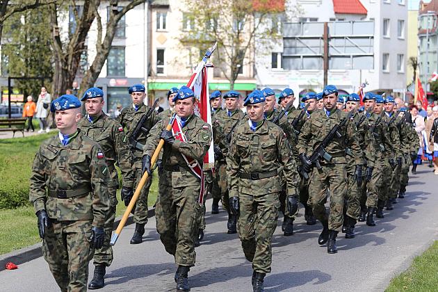 Lębork świętuję 232. rocznicę uchwalenia Konstytucji 3 Maja