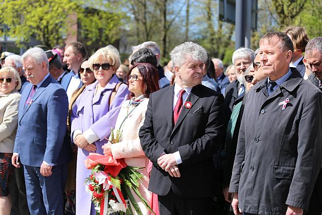 Lębork świętuję 232. rocznicę uchwalenia Konstytucji 3 Maja