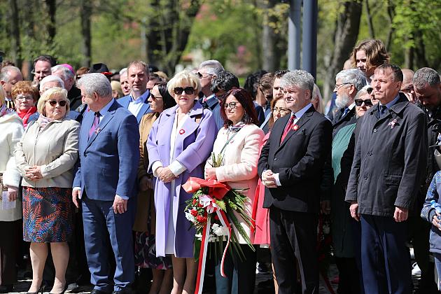 Lębork świętuję 232. rocznicę uchwalenia Konstytucji 3 Maja