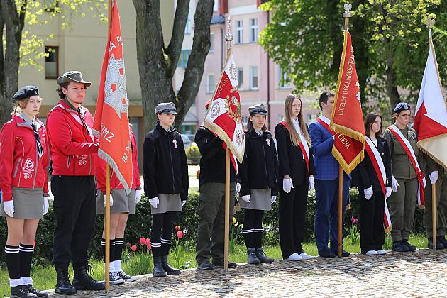 Lębork świętuję 232. rocznicę uchwalenia Konstytucji 3 Maja