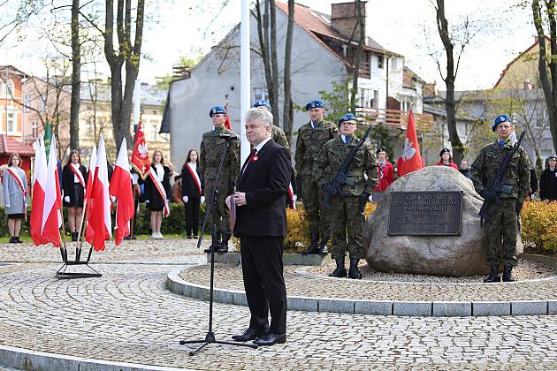 Lębork świętuję 232. rocznicę uchwalenia Konstytucji 3 Maja