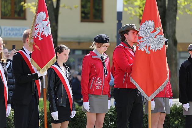 Lębork świętuję 232. rocznicę uchwalenia Konstytucji 3 Maja