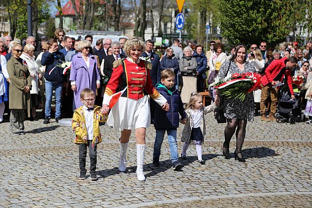 Lębork świętuję 232. rocznicę uchwalenia Konstytucji 3 Maja