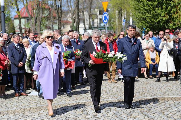 Lębork świętuję 232. rocznicę uchwalenia Konstytucji 3 Maja