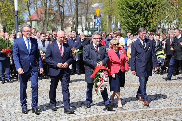 Lębork świętuję 232. rocznicę uchwalenia Konstytucji 3 Maja