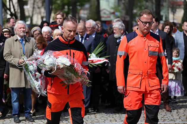 Lębork świętuję 232. rocznicę uchwalenia Konstytucji 3 Maja
