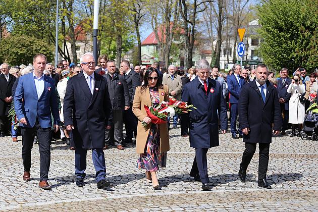 Lębork świętuję 232. rocznicę uchwalenia Konstytucji 3 Maja